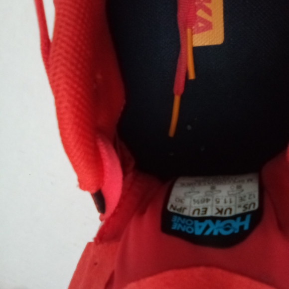 Hoka One One Men's Speedgoat 5 in Fiesta Radiant Yellow, size 12 - Picture 12 of 15